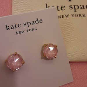 kate spade Pink Gumdrop Earrings NWT